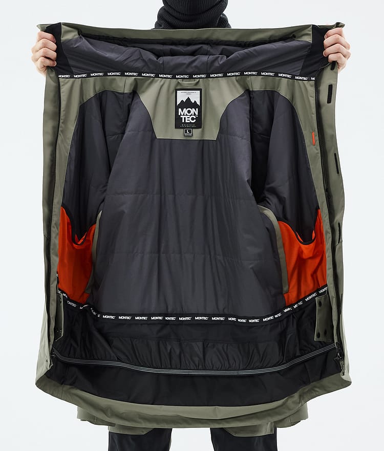 Montec Fawk Snowboardjacka Herr Greenish, Bild 10 av 10