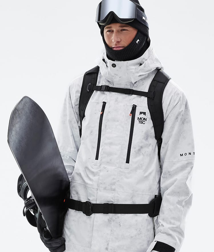 Montec Fawk Snowboardjacka Herr White Tiedye, Bild 2 av 10