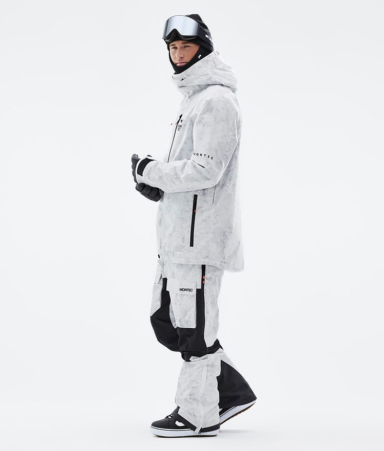 Montec Fawk Snowboardjacka Herr White Tiedye, Bild 4 av 10