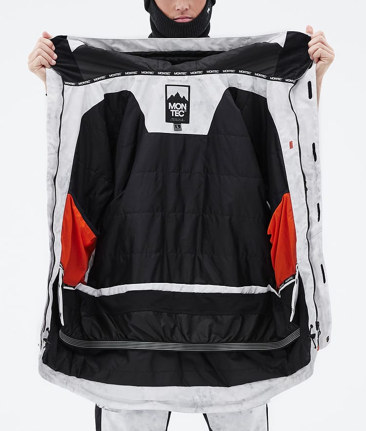 Montec Fawk Snowboardjacka Herr White Tiedye, Bild 10 av 10