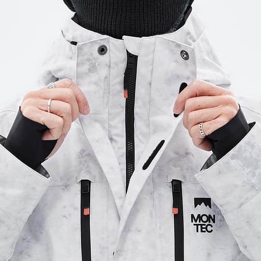 Främre dragkedja med dubbla flikar Huvudproduktbild,