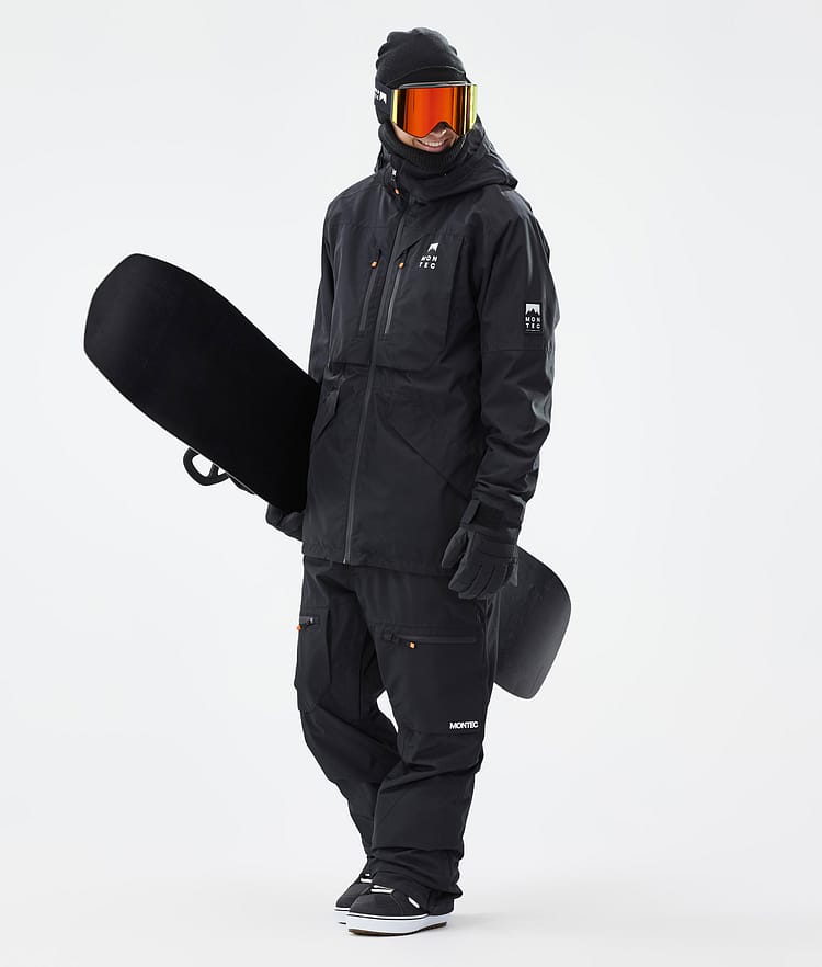 Montec Arch Snowboardjacka Herr Black Renewed, Bild 2 av 9