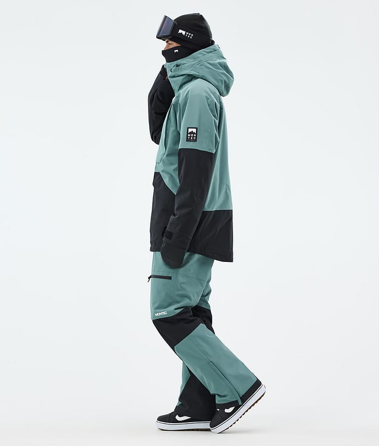 Montec Arch Snowboardjacka Herr Atlantic/Black Renewed, Bild 4 av 10