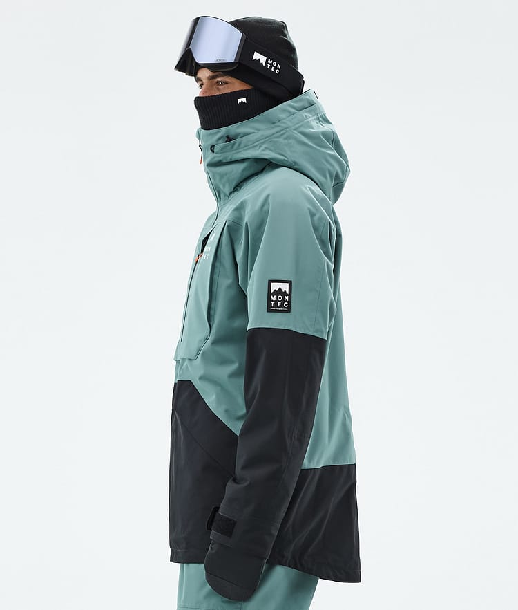 Montec Arch Snowboardjacka Herr Atlantic/Black Renewed, Bild 6 av 10