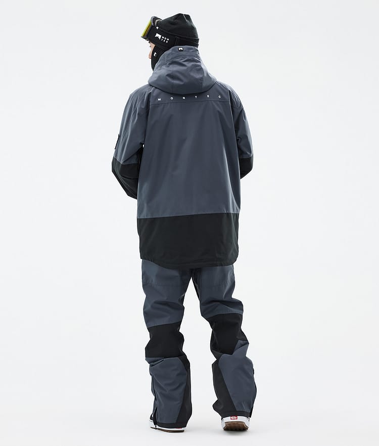 Montec Arch Snowboardjacka Herr Metal Blue/Black Renewed, Bild 5 av 10