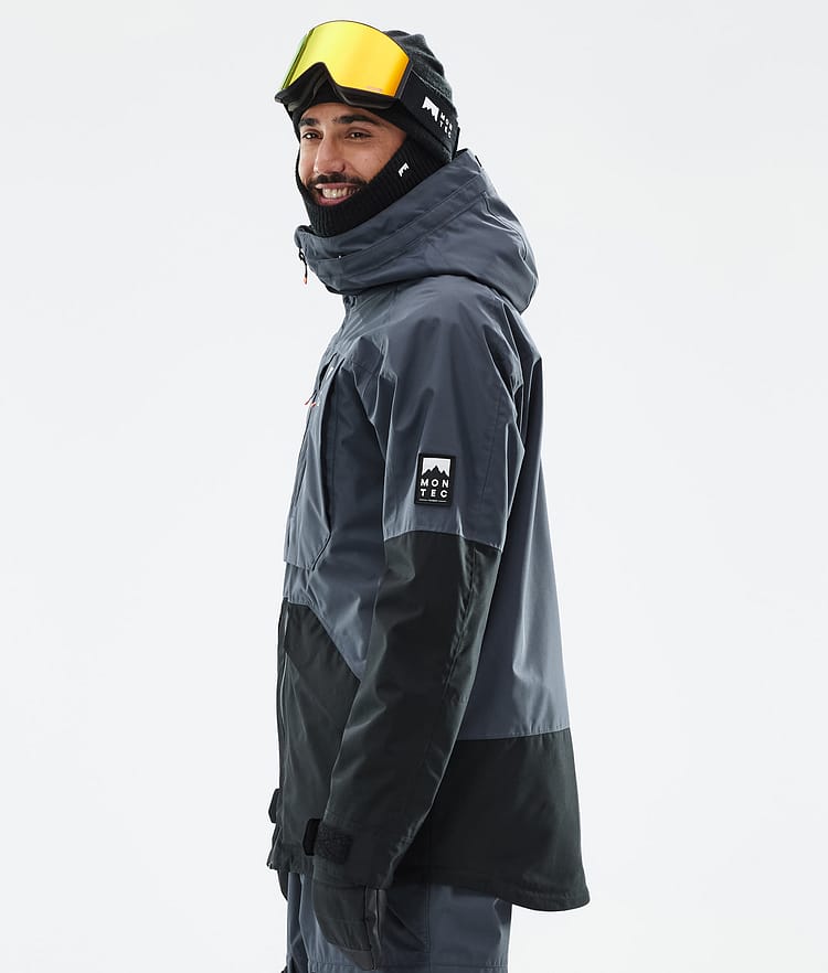 Montec Arch Snowboardjacka Herr Metal Blue/Black Renewed, Bild 6 av 10