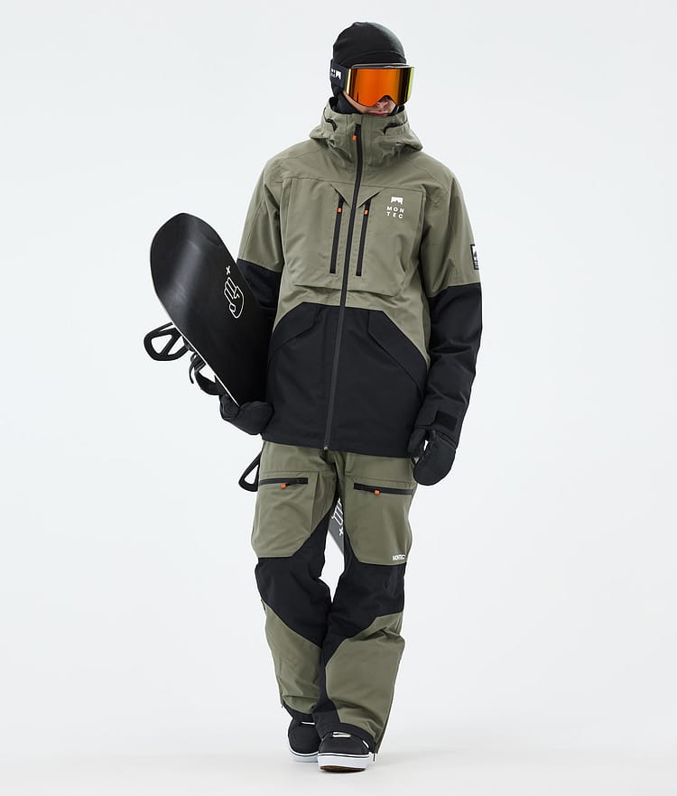 Montec Arch Snowboardjacka Herr Greenish/Black, Bild 3 av 10