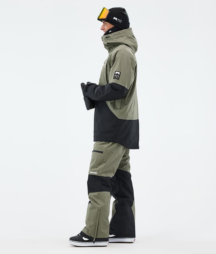 Montec Arch Snowboardjacka Herr Greenish/Black, Bild 4 av 10