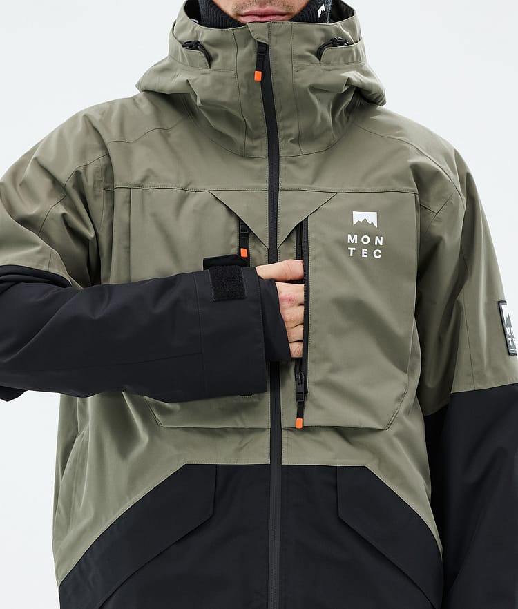 Montec Arch Snowboardjacka Herr Greenish/Black, Bild 9 av 10