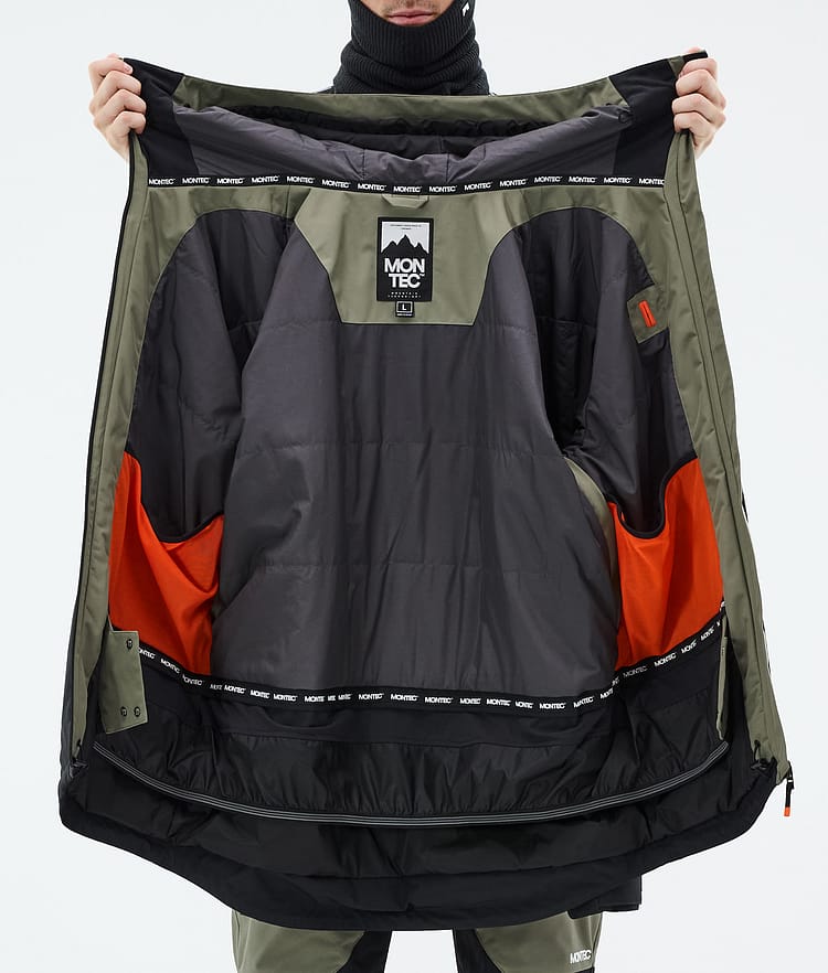 Montec Arch Snowboardjacka Herr Greenish/Black, Bild 10 av 10