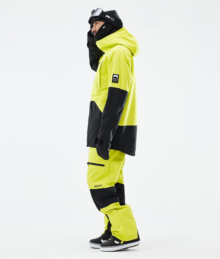 Montec Arch Snowboardjacka Herr Bright Yellow/Black Renewed, Bild 4 av 10