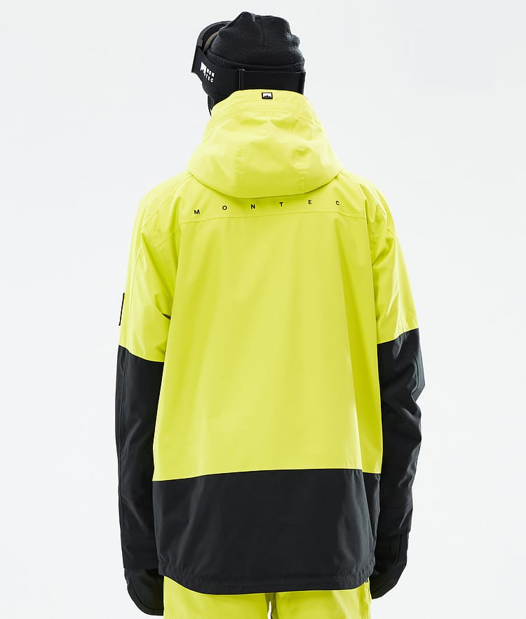 Montec Arch Snowboardjacka Herr Bright Yellow/Black Renewed, Bild 7 av 10