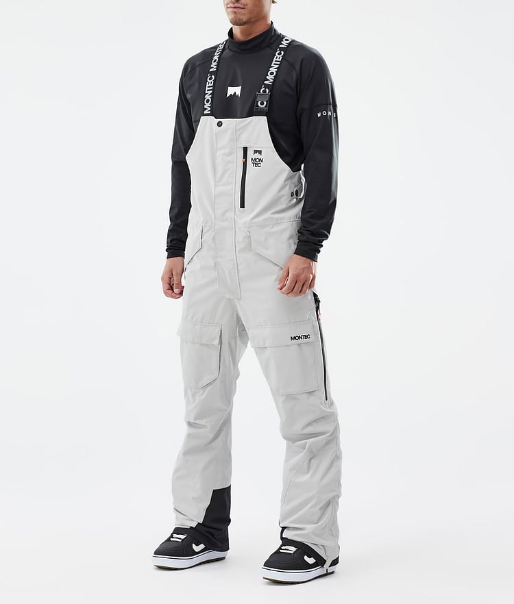 Montec Fawk Snowboardbyxa Herr Light Grey Renewed, Bild 1 av 7