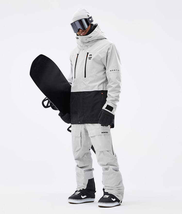 Montec Fawk Snowboardbyxa Herr Light Grey Renewed, Bild 2 av 7