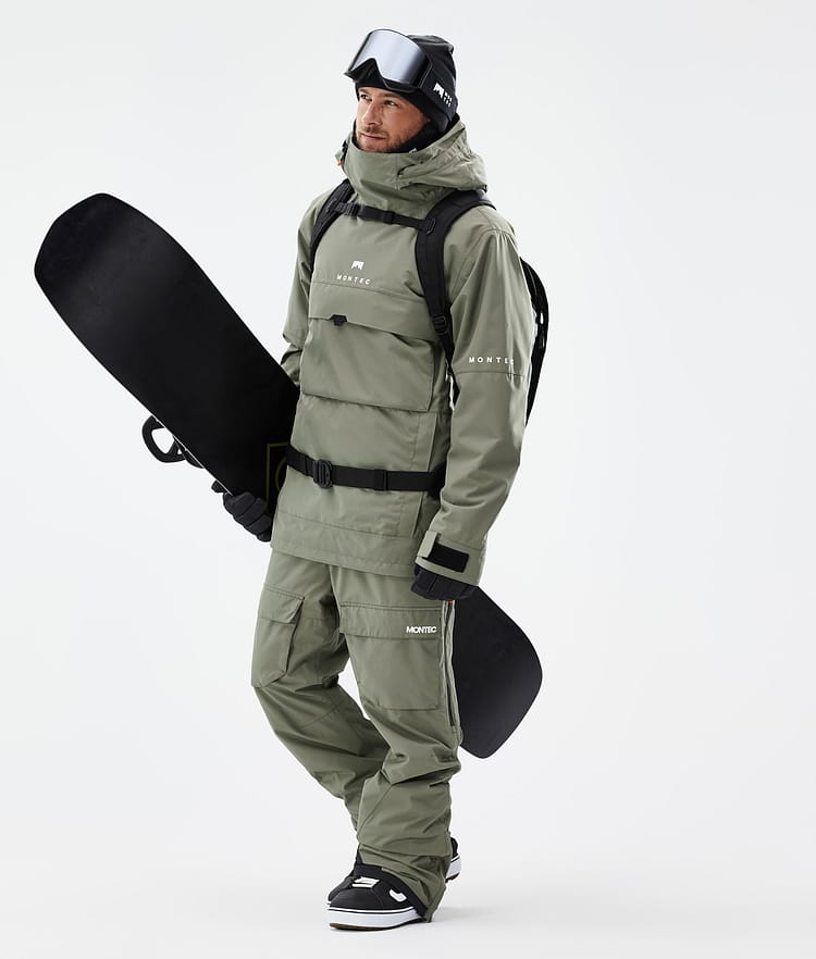 Montec Fawk Snowboardbyxa Herr Greenish Renewed, Bild 2 av 7