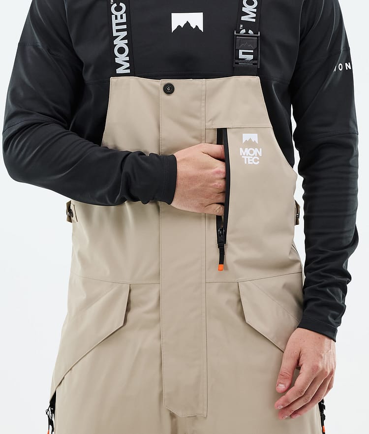 Montec Fawk Snowboardbyxa Herr Sand/Black, Bild 5 av 6