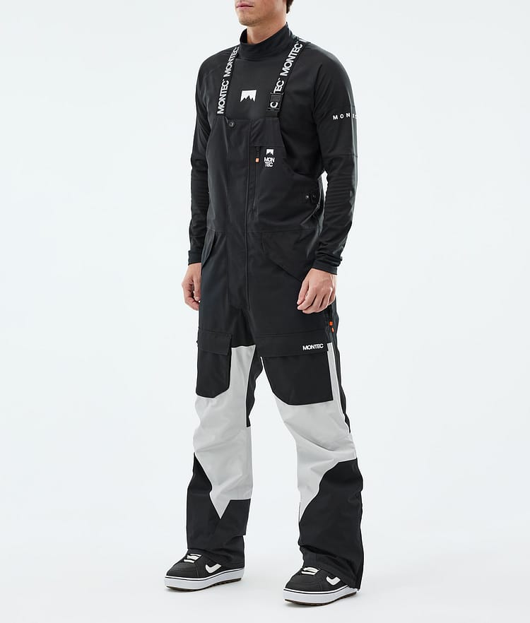 Montec Fawk Snowboardbyxa Herr Black/Light Grey Renewed, Bild 1 av 6