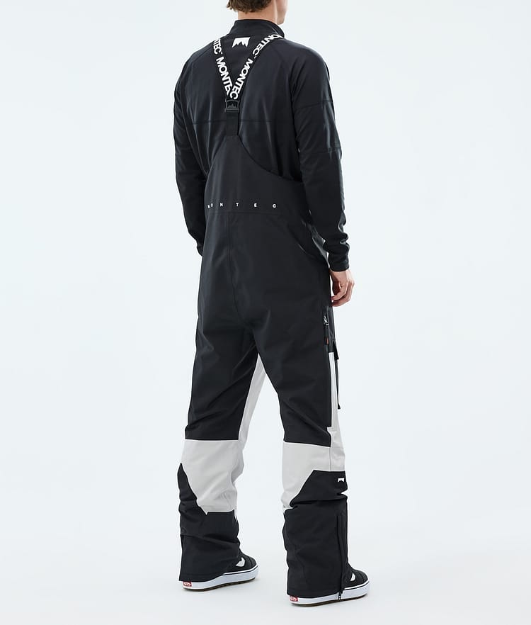 Montec Fawk Snowboardbyxa Herr Black/Light Grey, Bild 3 av 6