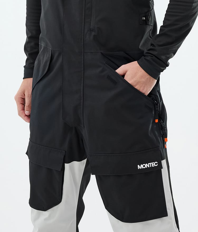 Montec Fawk Snowboardbyxa Herr Black/Light Grey Renewed, Bild 4 av 6
