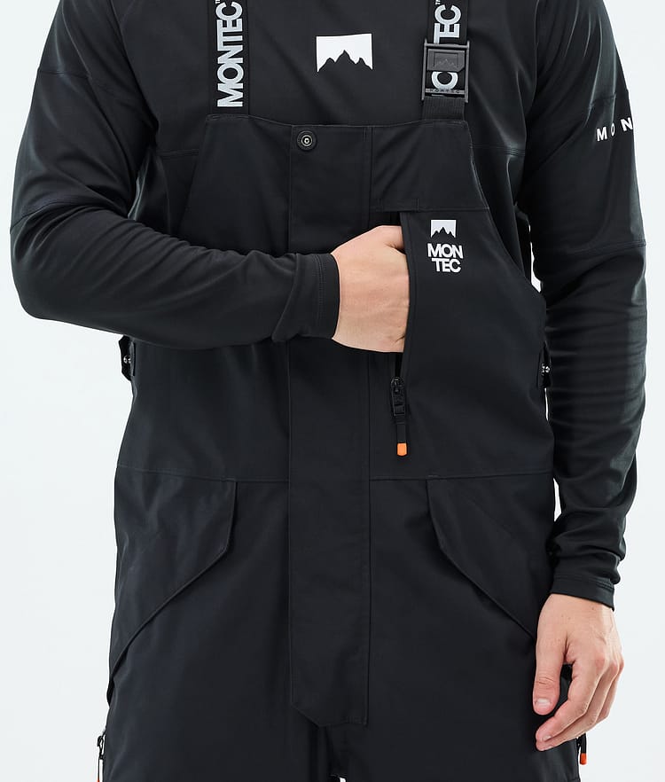 Montec Fawk Snowboardbyxa Herr Black/Light Grey Renewed, Bild 5 av 6