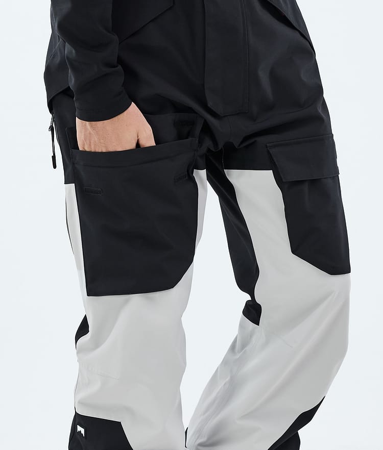 Montec Fawk Snowboardbyxa Herr Black/Light Grey, Bild 6 av 6