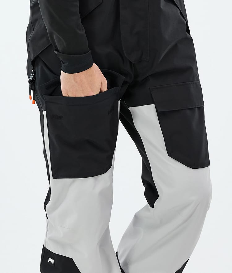 Montec Fawk Snowboardbyxa Herr Black/Light Grey Renewed, Bild 6 av 6