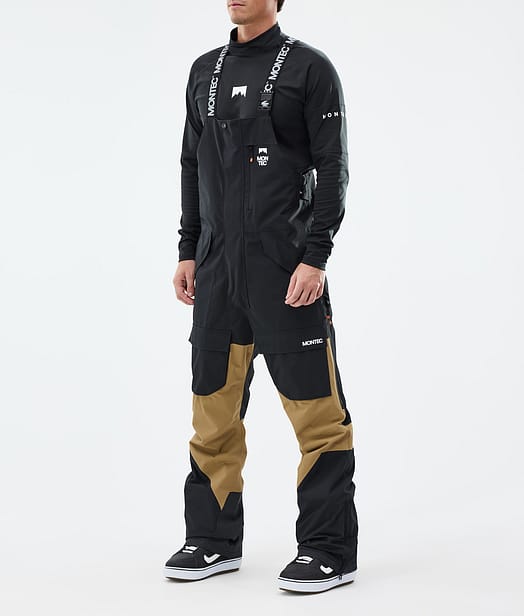 Montec Fawk Snowboardbyxa Herr Black/Gold
