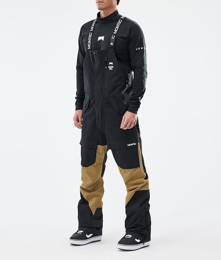 Montec Fawk Snowboardbyxa Herr Black/Gold, Bild 1 av 6
