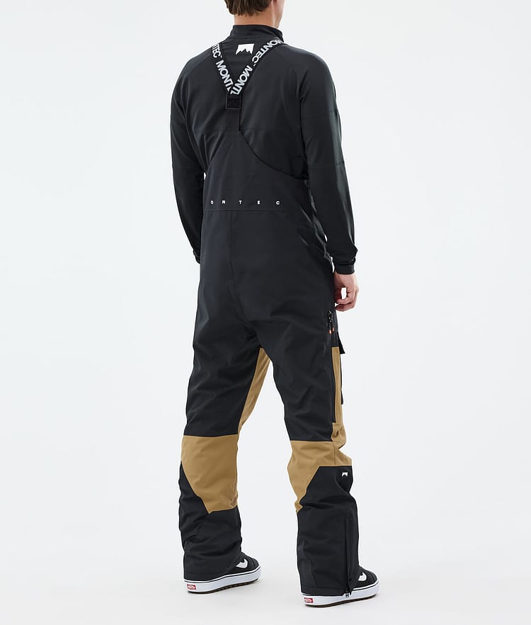 Montec Fawk Snowboardbyxa Herr Black/Gold, Bild 3 av 6
