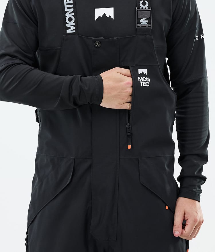 Montec Fawk Snowboardbyxa Herr Black/Gold, Bild 5 av 6