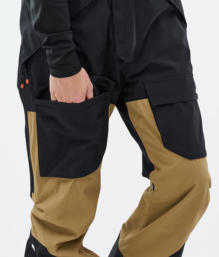 Montec Fawk Snowboardbyxa Herr Black/Gold, Bild 6 av 6
