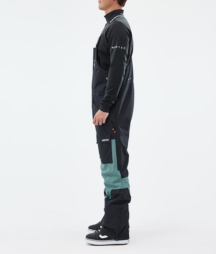 Montec Fawk Snowboardbyxa Herr Black/Atlantic, Bild 2 av 6