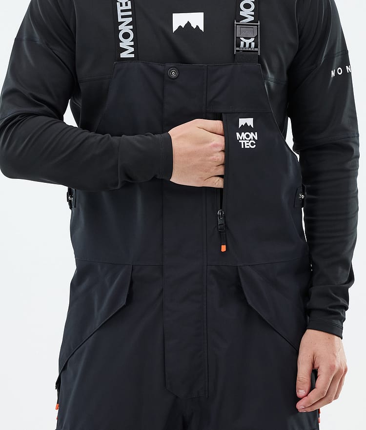 Montec Fawk Snowboardbyxa Herr Black/Atlantic, Bild 5 av 6