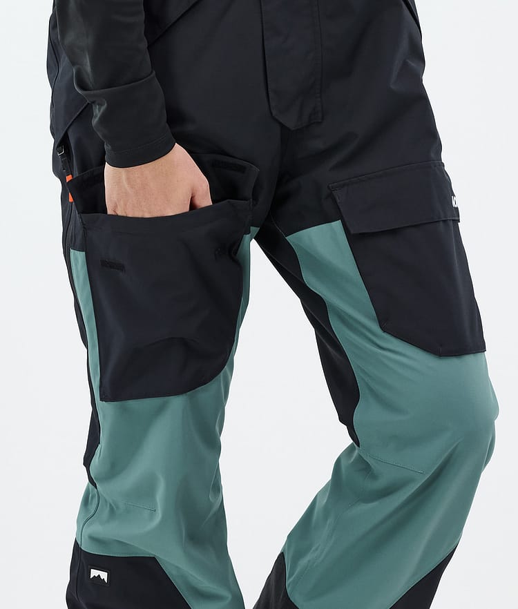 Montec Fawk Snowboardbyxa Herr Black/Atlantic, Bild 6 av 6