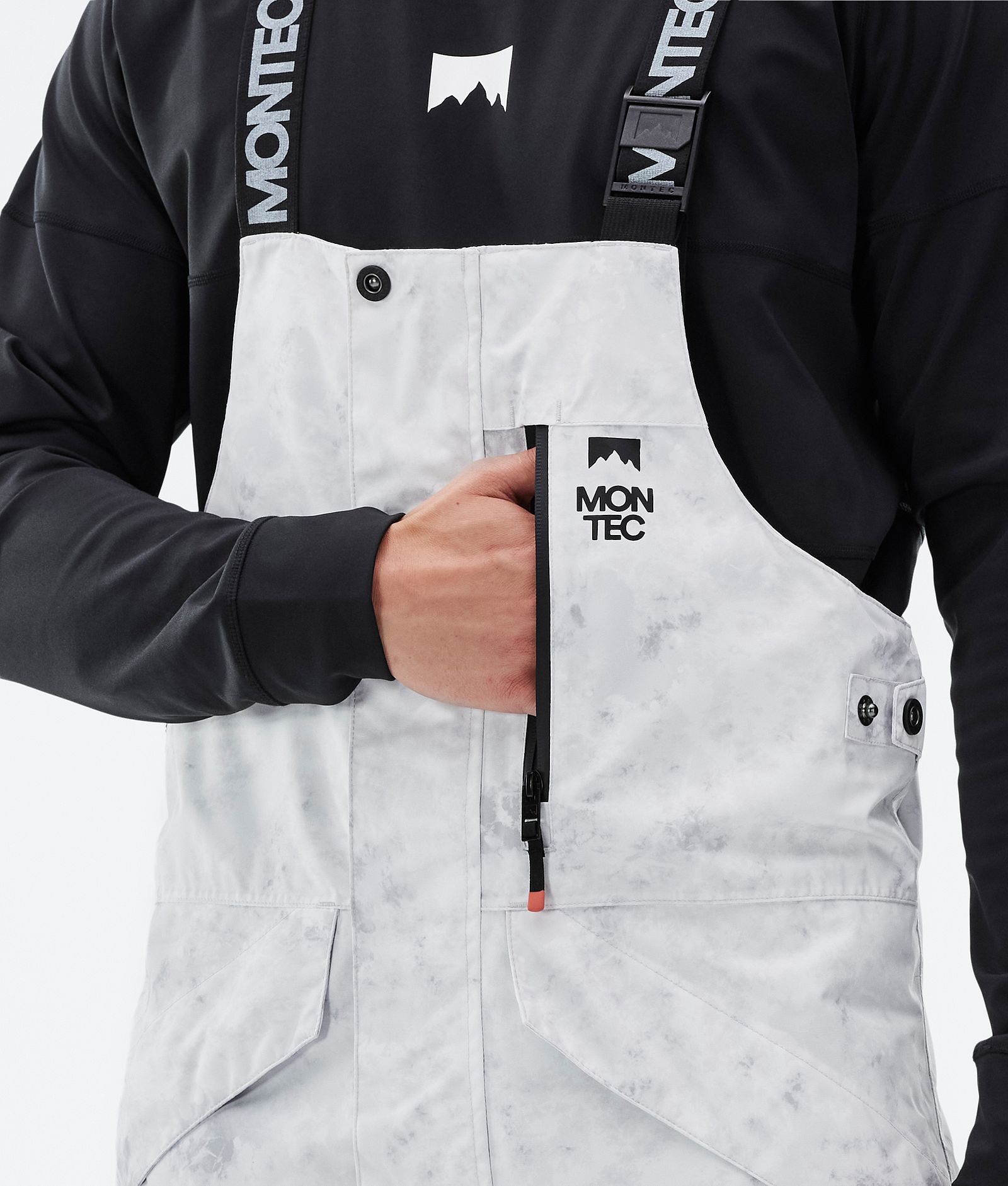 Montec Fawk Skidbyxa Herr White Tiedye, Bild 5 av 6