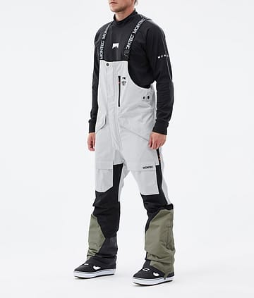 Montec Fawk Snowboardbyxa Man Light Grey/Black/Greenish