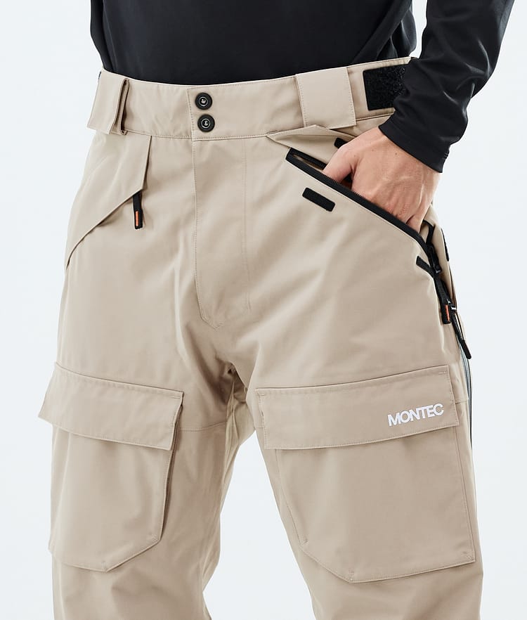 Montec Kirin Snowboardbyxa Herr Sand, Bild 4 av 5