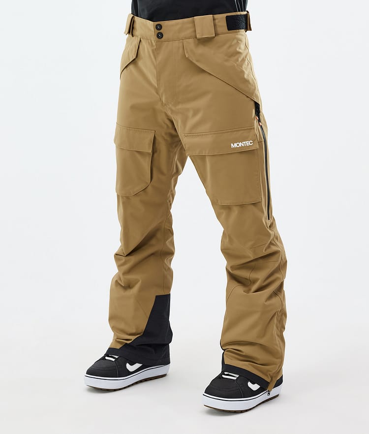 Montec Kirin Snowboardbyxa Herr Gold, Bild 1 av 5
