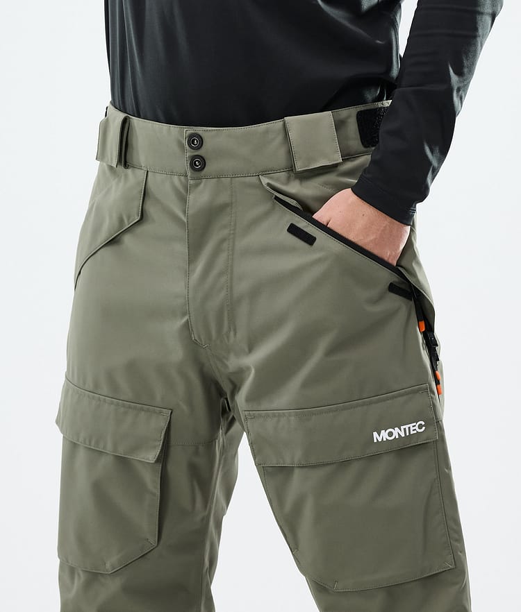 Montec Kirin Snowboardbyxa Herr Greenish Renewed, Bild 4 av 5