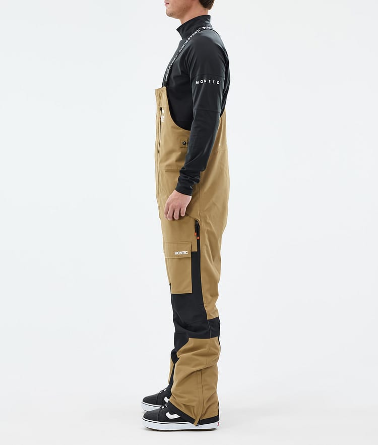 Montec Fawk Snowboardbyxa Herr Gold/Black, Bild 2 av 6