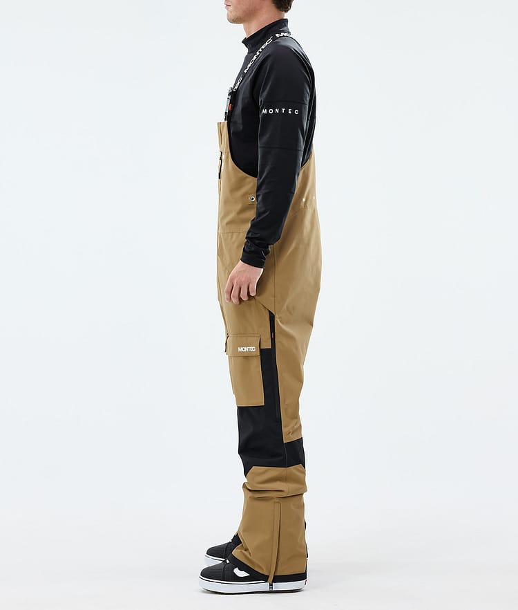Montec Fawk Snowboardbyxa Herr Gold/Black, Image 3 of 7