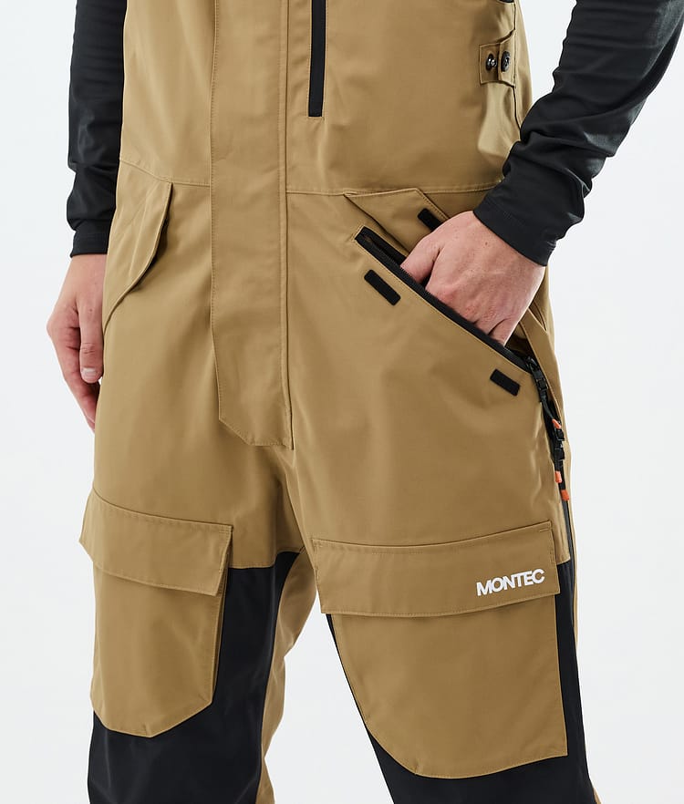 Montec Fawk Snowboardbyxa Herr Gold/Black, Bild 4 av 6