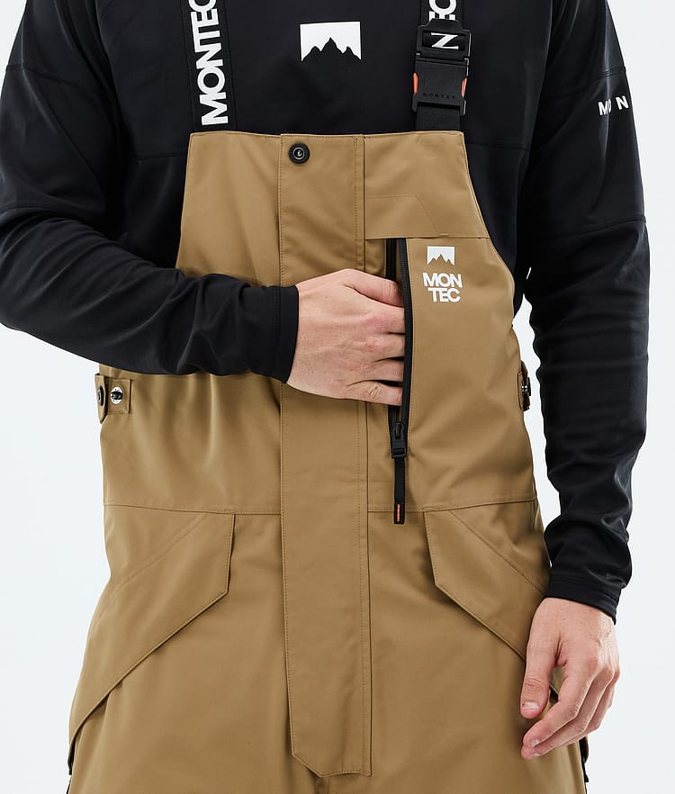 Montec Fawk Snowboardbyxa Herr Gold/Black, Image 6 of 7
