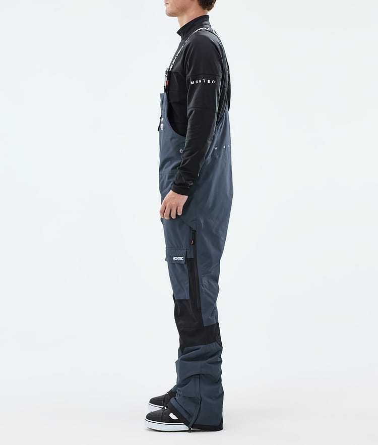Montec Fawk Snowboardbyxa Herr Metal Blue/Black, Bild 3 av 7