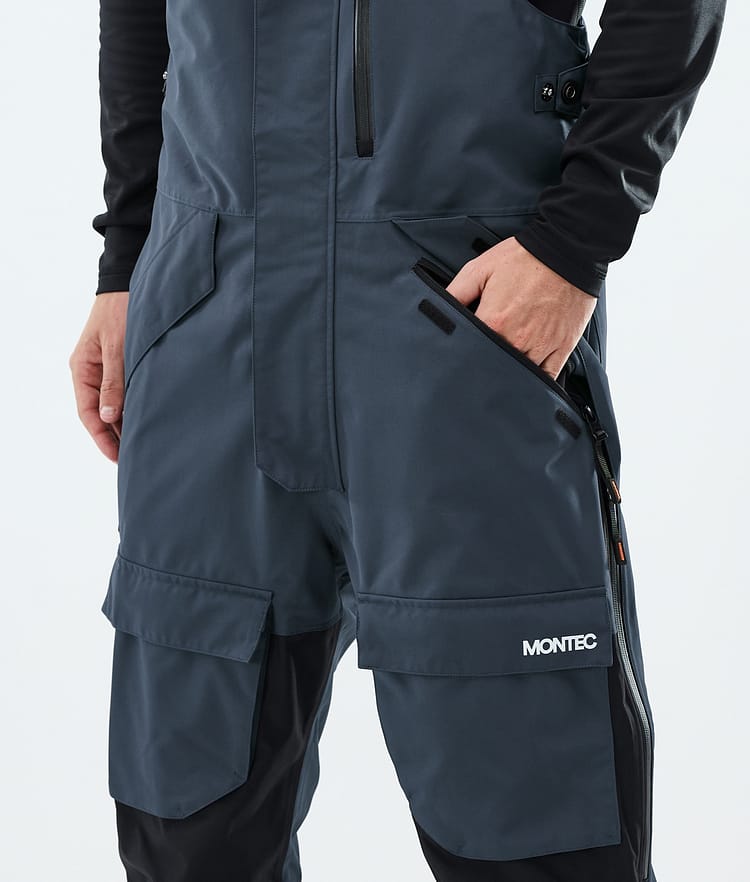 Montec Fawk Snowboardbyxa Herr Metal Blue/Black, Bild 5 av 7