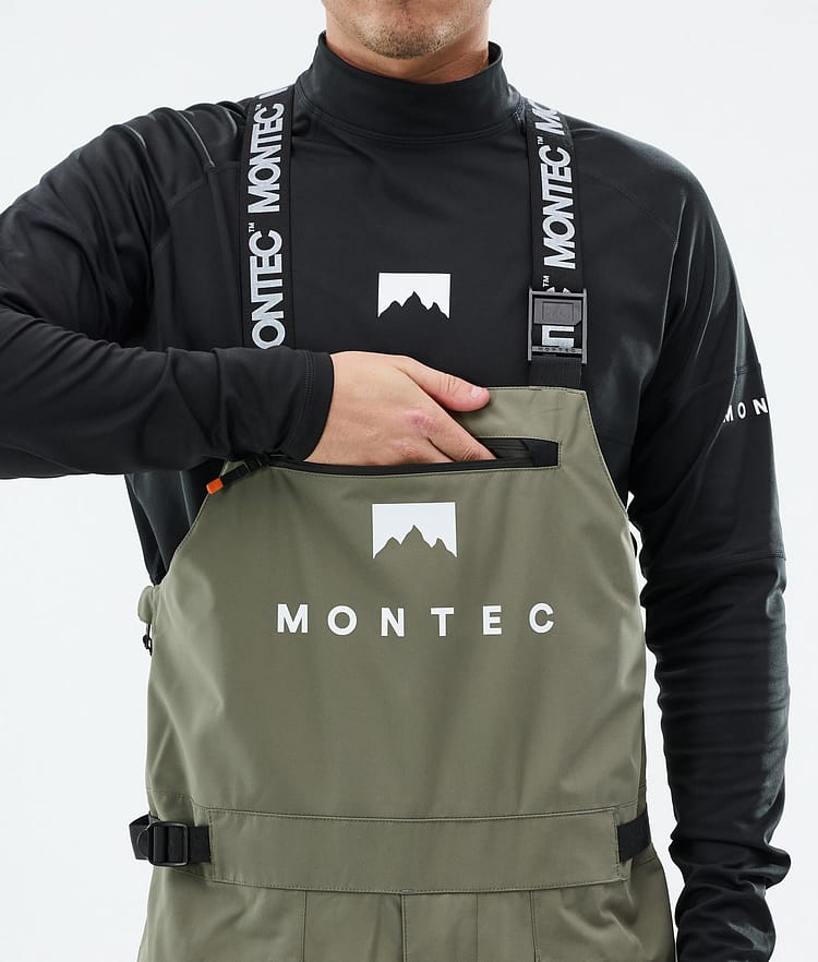Montec Arch Snowboardbyxa Herr Greenish/Black Renewed, Bild 5 av 6
