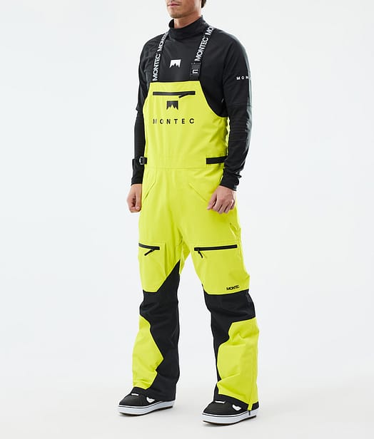Montec Arch Snowboardbyxa Herr Bright Yellow/Black