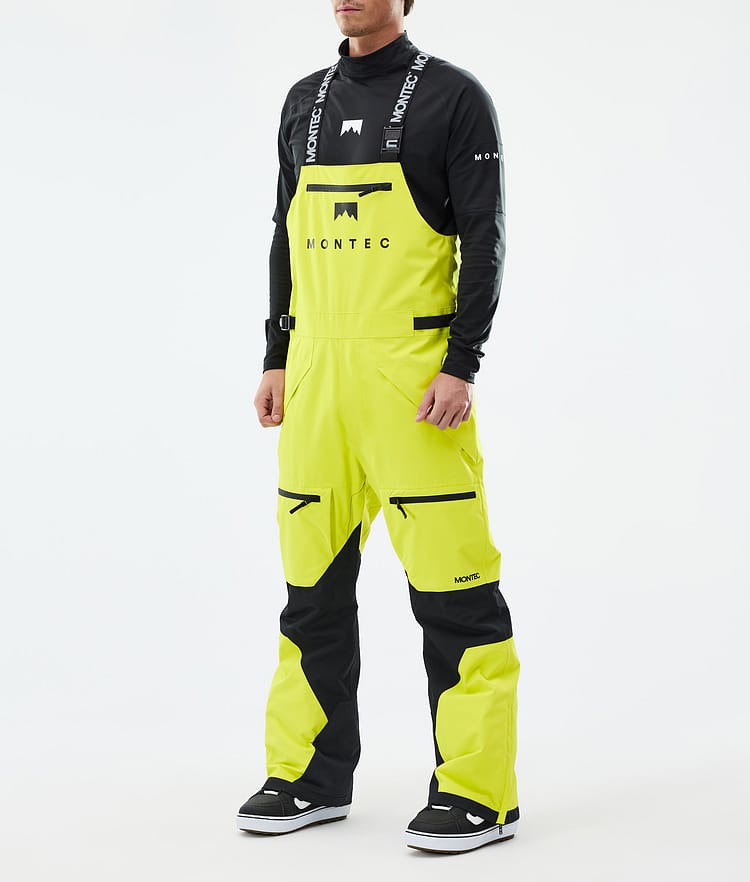 Montec Arch Snowboardbyxa Herr Bright Yellow/Black Renewed, Bild 1 av 6