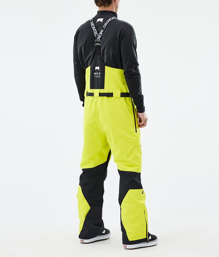 Montec Arch Snowboardbyxa Herr Bright Yellow/Black Renewed, Bild 3 av 6