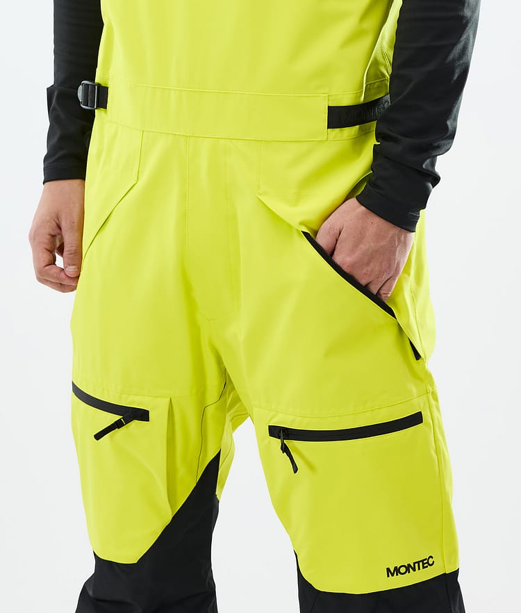Montec Arch Snowboardbyxa Herr Bright Yellow/Black Renewed, Bild 4 av 6